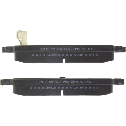 Centric Parts Disc Brake Pad Set Posi Quiet Ceramic with Shims for 2023-2022 Chevrolet Bolt EUV 2022-2017 Bolt EV 2019-2016 Cruze 2019-2016 Volt 105.18440