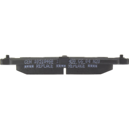 Centric Parts Disc Brake Pad Set Posi Quiet Ceramic with Shims for 2020-2022 Mazda CX‑5 105.18460