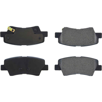 Centric Parts Disc Brake Pad Set Posi Quiet Ceramic with Shims for 2016-2021 Hyundai Tucson 2017-2020 Kia Sportage 105.18480