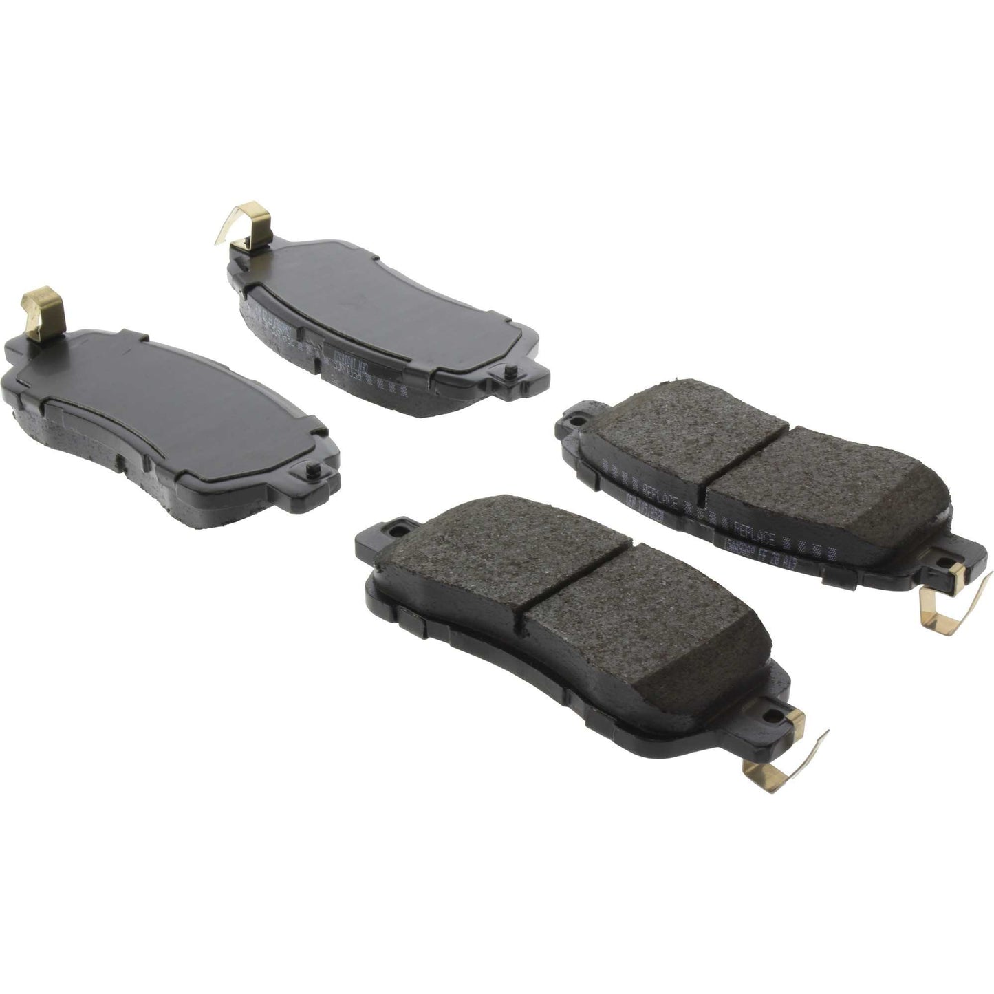 Centric Parts Disc Brake Pad Set Posi Quiet Ceramic with Shims and Hardware for Mazda 2 2016-2017 Scion iA 2016 Toyota Yaris 2018-2020 105.18520