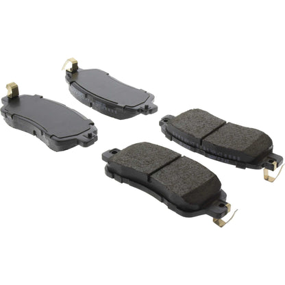 Centric Parts Disc Brake Pad Set Posi Quiet Ceramic with Shims and Hardware for Mazda 2 2016-2017 Scion iA 2016 Toyota Yaris 2018-2020 105.18520