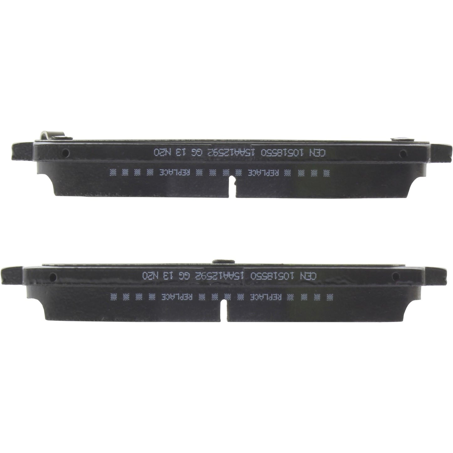 Centric Parts Disc Brake Pad Set Posi Quiet Ceramic with Shims for 2018-2020 Hyundai Kona, 2019-2022 Kia Forte 105.18550