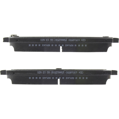 Centric Parts Disc Brake Pad Set Posi Quiet Ceramic with Shims for 2018-2020 Hyundai Kona, 2019-2022 Kia Forte 105.18550