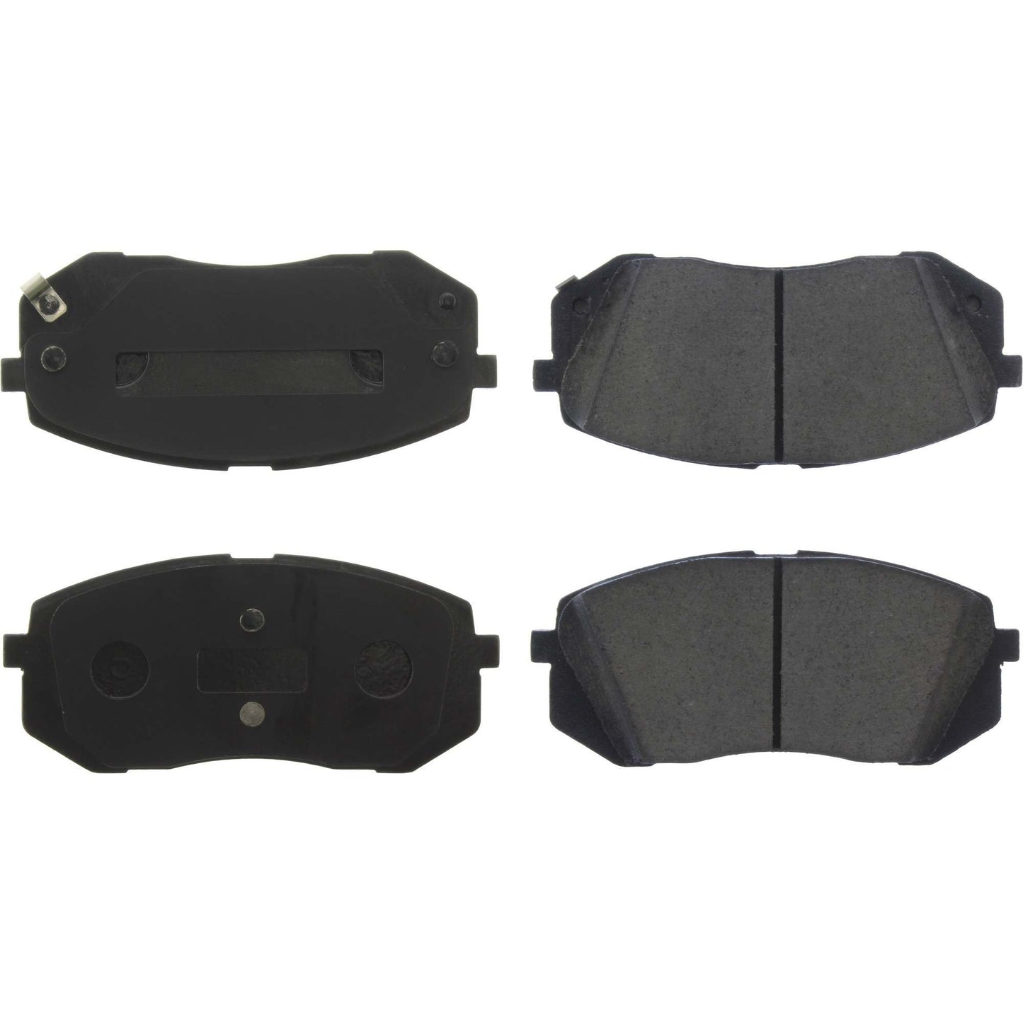 Centric Parts Disc Brake Pad Set Posi Quiet Ceramic with Shims for 2018-2020 Hyundai Kona, 2019-2022 Kia Forte 105.18550