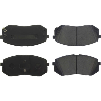 Centric Parts Disc Brake Pad Set Posi Quiet Ceramic with Shims for 2018-2020 Hyundai Kona, 2019-2022 Kia Forte 105.18550