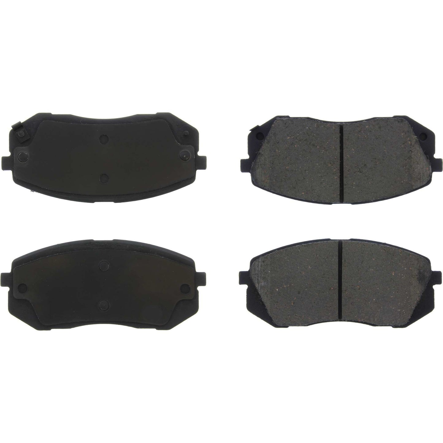 Centric Parts Disc Brake Pad Set Posi Quiet Ceramic with Shims and Hardware for Hyundai Kona 2018-2020, Veloster 2019-2021, Kia Optima 2016, Seltos 2020-2021, Soul EV 2019-2020 105.18551