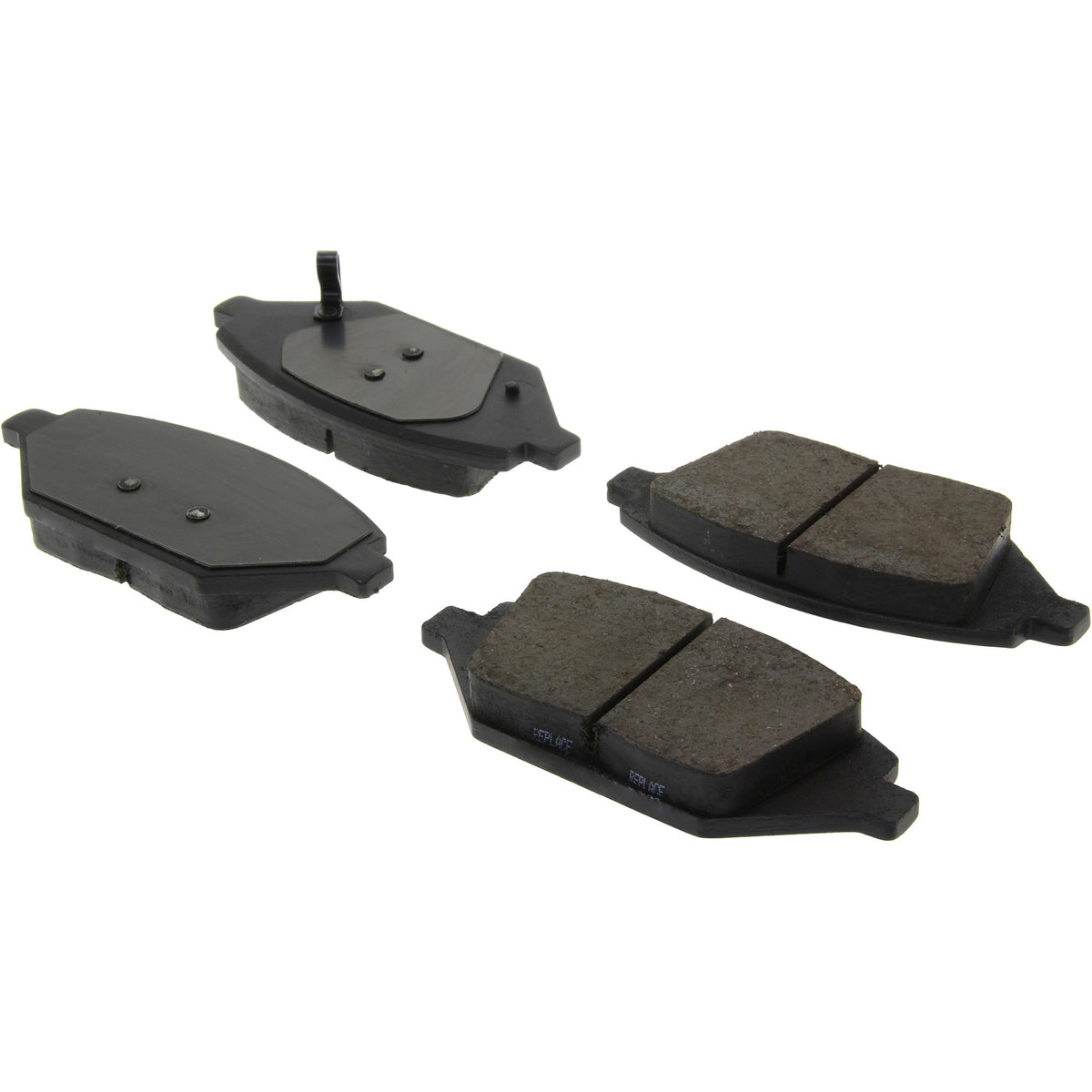 Centric Parts Disc Brake Pad Set Posi Quiet Ceramic with Shims and Hardware for 2016-2022 Chevrolet Spark 105.18640