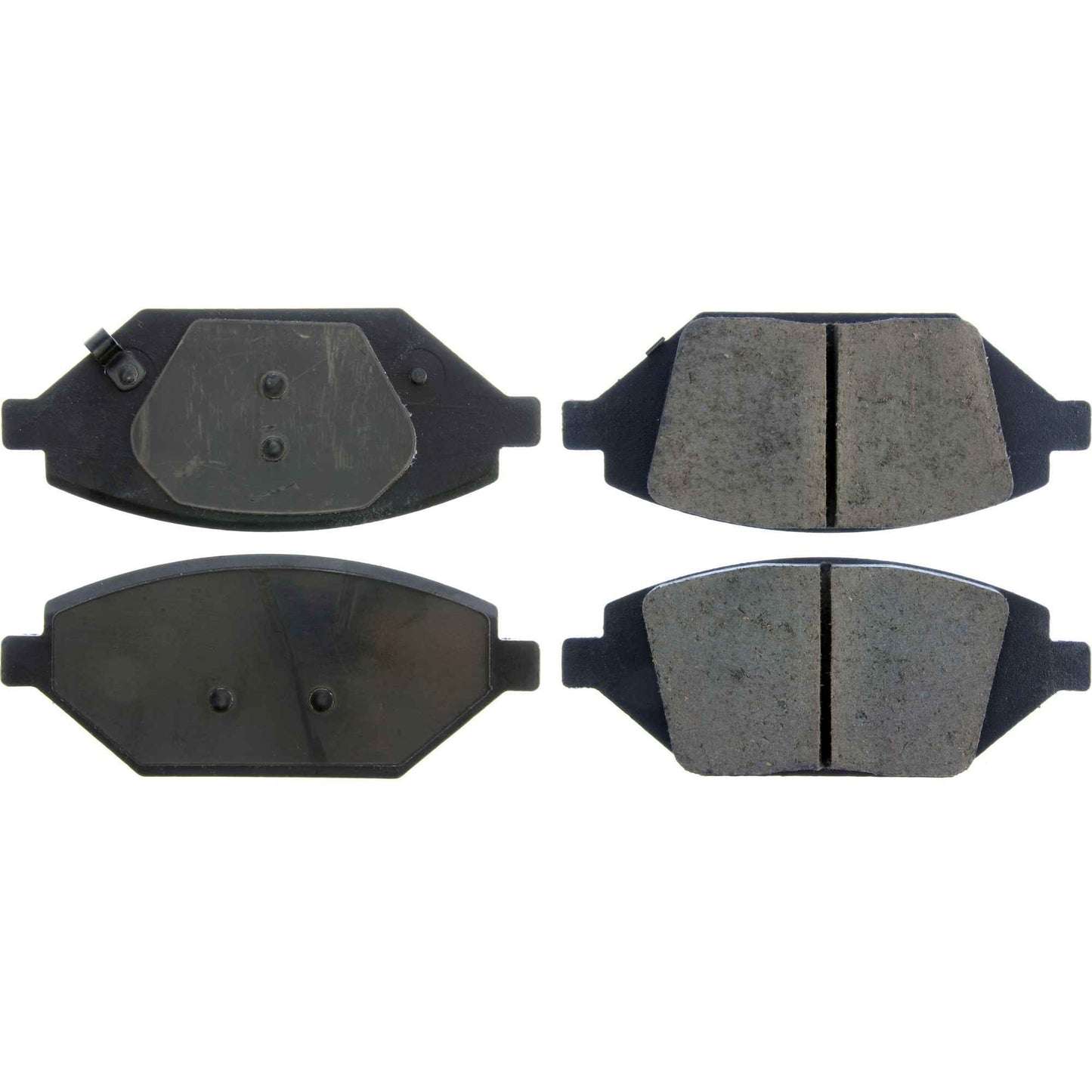 Centric Parts Disc Brake Pad Set Posi Quiet Ceramic with Shims and Hardware for 2016-2022 Chevrolet Spark 105.18640