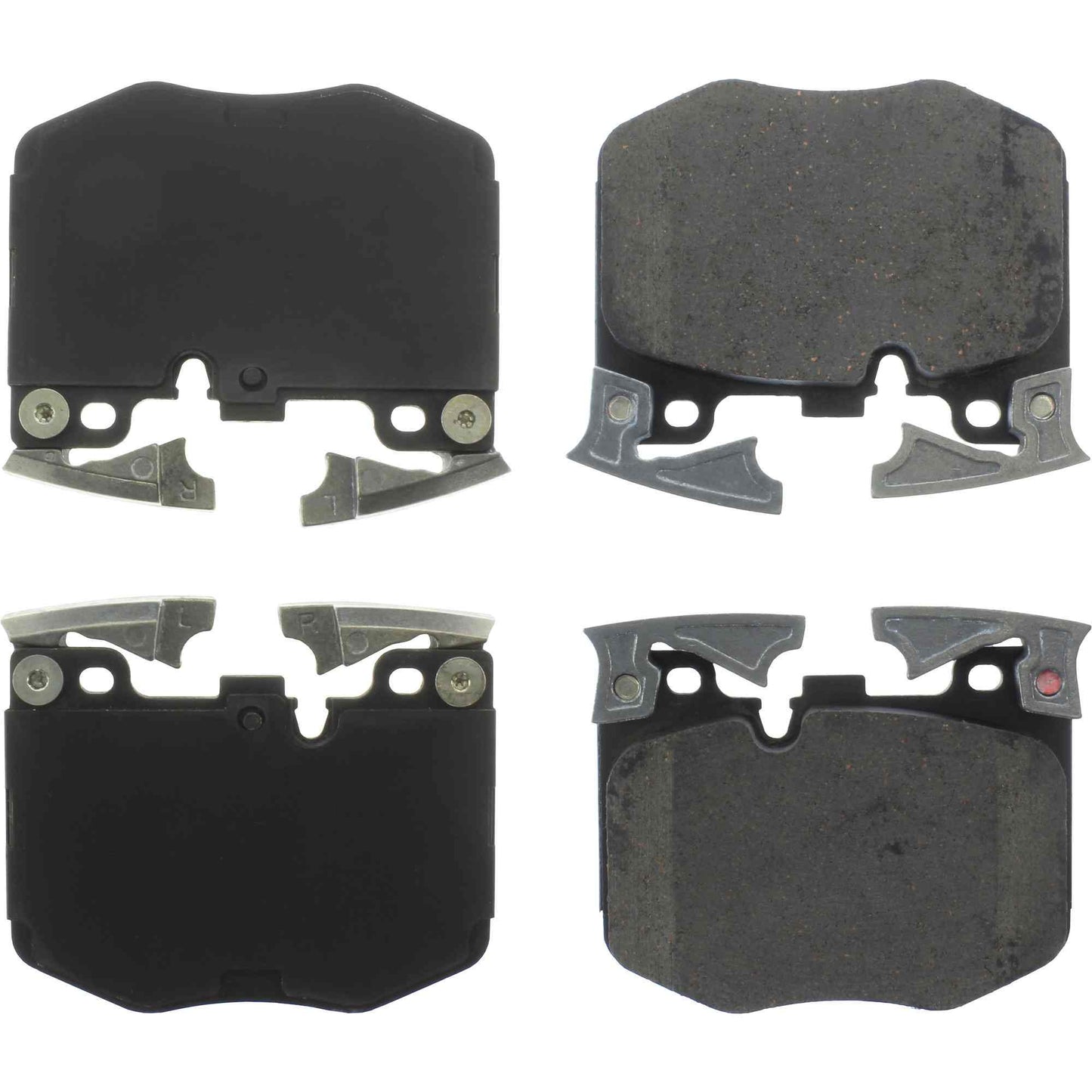 Centric Parts Disc Brake Pad Set Posi Quiet Ceramic with Shims for 2022 BMW 230i 330e 330i 430i 540d 540i 640i 740e 740i 2021-2022 2018-2021 2019-2017 105.18670