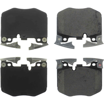 Centric Parts Disc Brake Pad Set Posi Quiet Ceramic with Shims for 2022 BMW 230i 330e 330i 430i 540d 540i 640i 740e 740i 2021-2022 2018-2021 2019-2017 105.18670