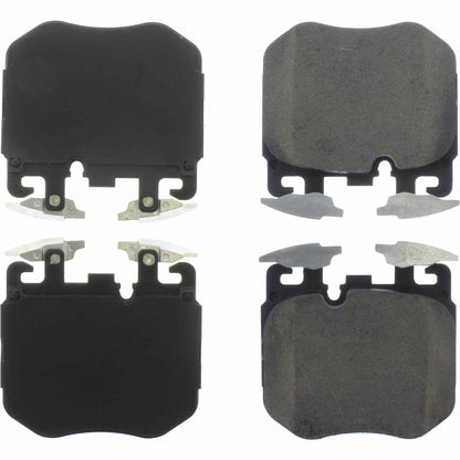 Centric Parts Disc Brake Pad Set Posi Quiet Ceramic with Shims for 2022-2016 BMW 330e 330i 430i 540i 740i 750i 750L 105.18680