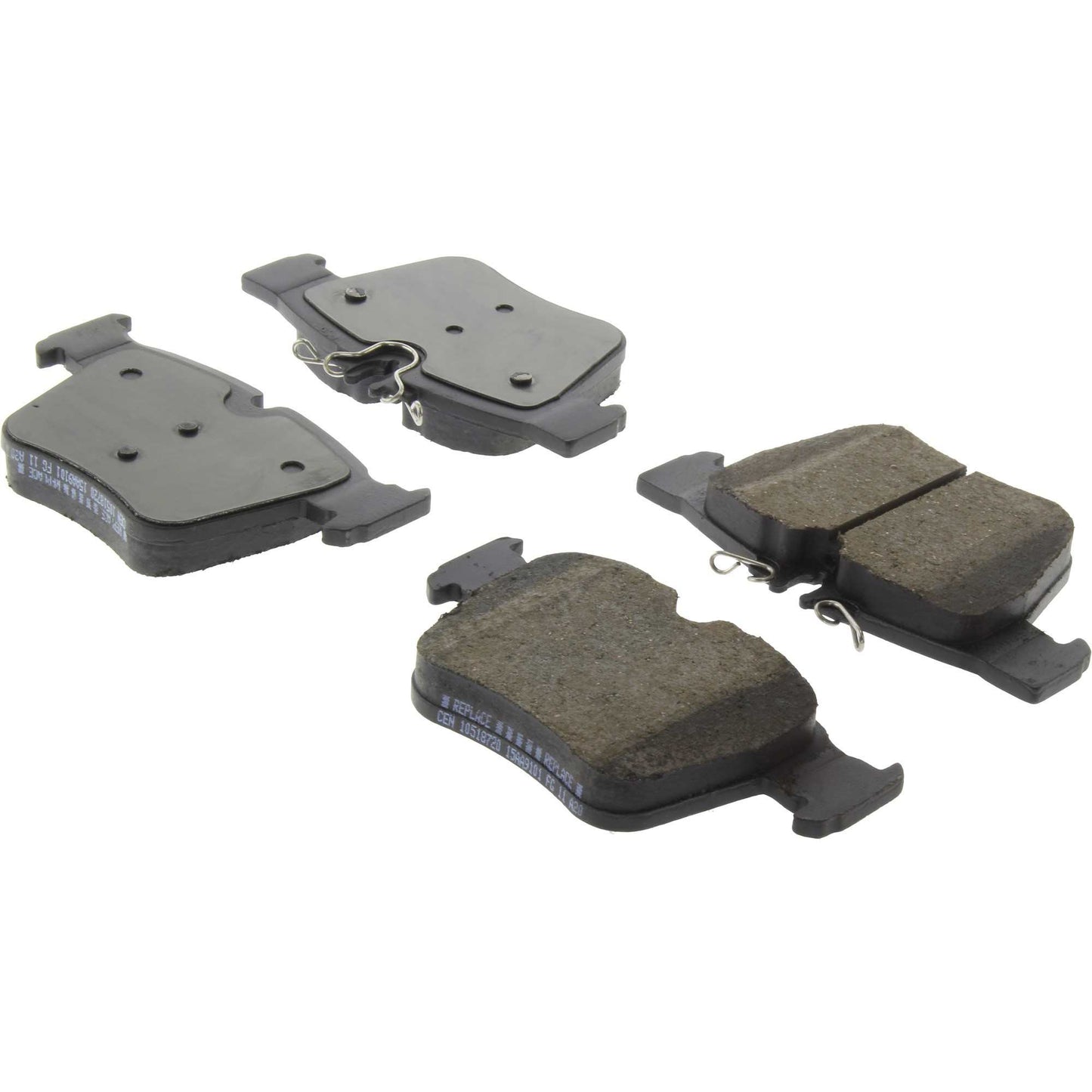 Centric Parts Disc Brake Pad Set with Posi Quiet Ceramic Pads 100% Scorched Part 105.18720
