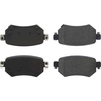 Centric Parts Disc Brake Pad Set Posi Quiet Ceramic with Shims for 2016-2021 Mazda 6 105.18740
