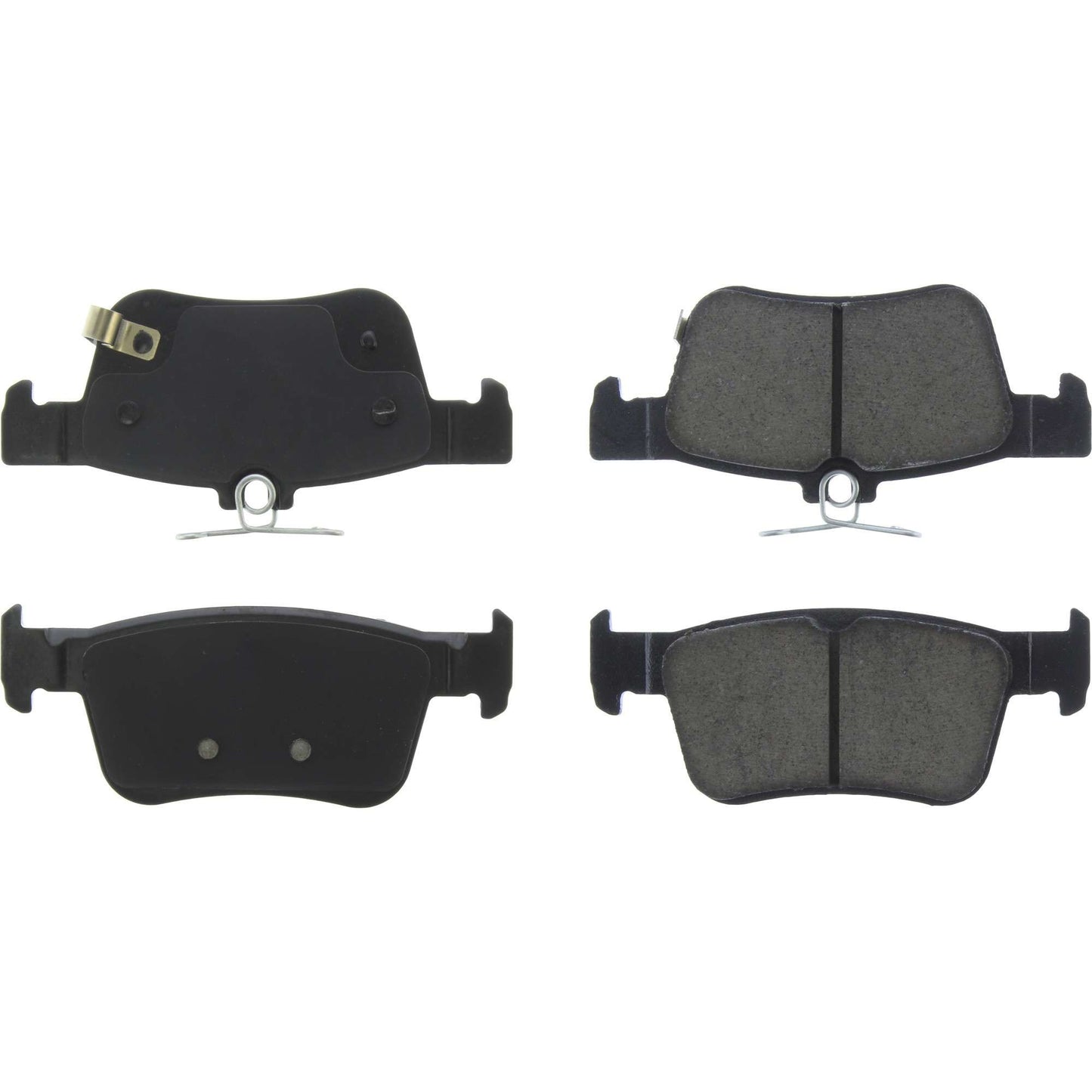 Centric Parts Disc Brake Pad Set Posi Quiet Ceramic with Shims for 2023 Acura Integra, 2019-2021 RDX, 2016 Honda City, 2016-2022 Civic 105.18780