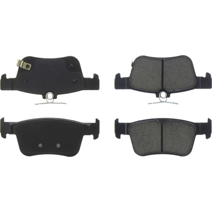 Centric Parts Disc Brake Pad Set Posi Quiet Ceramic with Shims for 2023 Acura Integra, 2019-2021 RDX, 2016 Honda City, 2016-2022 Civic 105.18780