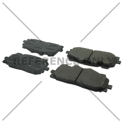 Centric Parts Disc Brake Pad Set Posi Quiet Ceramic with Shims for 2019-2021 Audi A6 Allroad, A7 Sportback, A8 Quattro, Q5, Q5 PHEV, Q7 105.18940