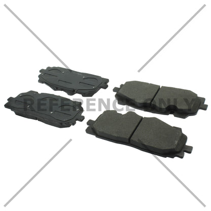 Centric Parts Disc Brake Pad Set Posi Quiet Ceramic with Shims for 2019-2021 Audi A6 Allroad, A7 Sportback, A8 Quattro, Q5, Q5 PHEV, Q7 105.18940