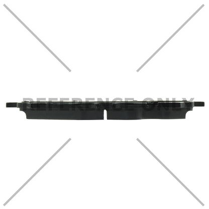 Centric Parts Disc Brake Pad Set Posi Quiet Ceramic with Shims for 2019-2021 Audi A6 Allroad, A7 Sportback, A8 Quattro, Q5, Q5 PHEV, Q7 105.18940