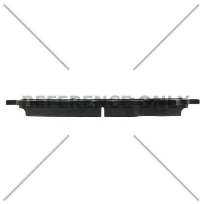 Centric Parts Disc Brake Pad Set Posi Quiet Ceramic with Shims for 2019-2021 Audi A6 Allroad, A7 Sportback, A8 Quattro, Q5, Q5 PHEV, Q7 105.18940