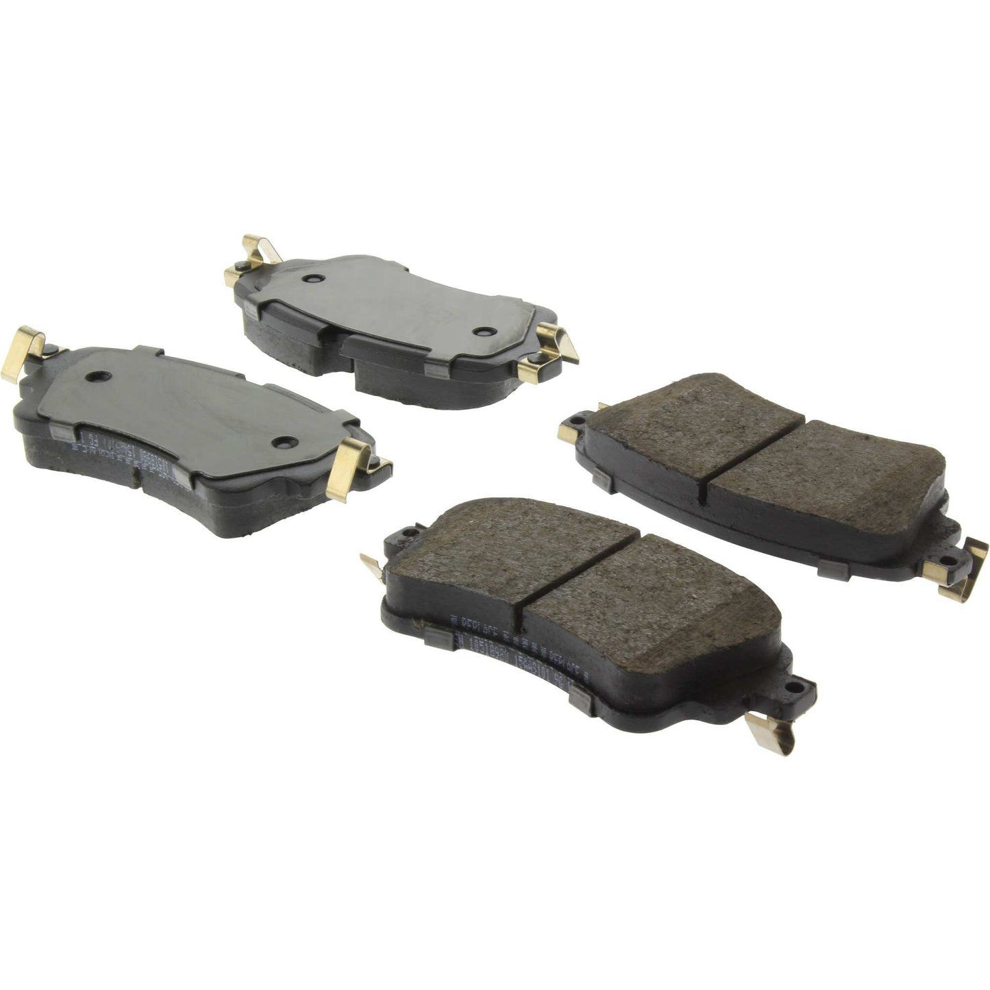 Centric Parts Disc Brake Pad Set Posi Quiet Ceramic with Shims for 2017-2022 Audi A4/A5/A6/A7/Q5