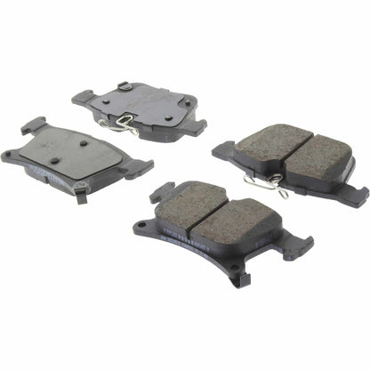 Centric Parts Disc Brake Pad Set Posi Quiet Ceramic with Shims for 2017-2022 Chrysler Pacifica 105.19010
