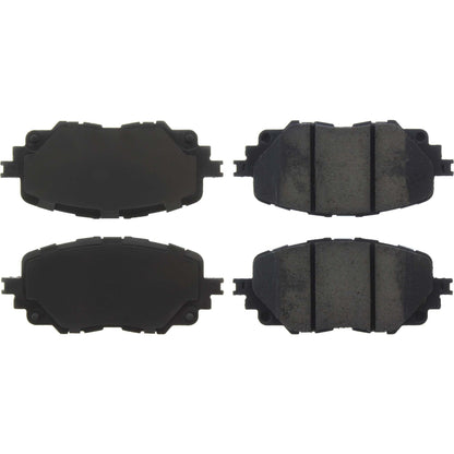 Centric Parts Disc Brake Pad Set Posi Quiet Ceramic with Shims for 2017-2020 Fiat 124 Spider 2020-2016 Mazda MX-5 Miata 105.19030