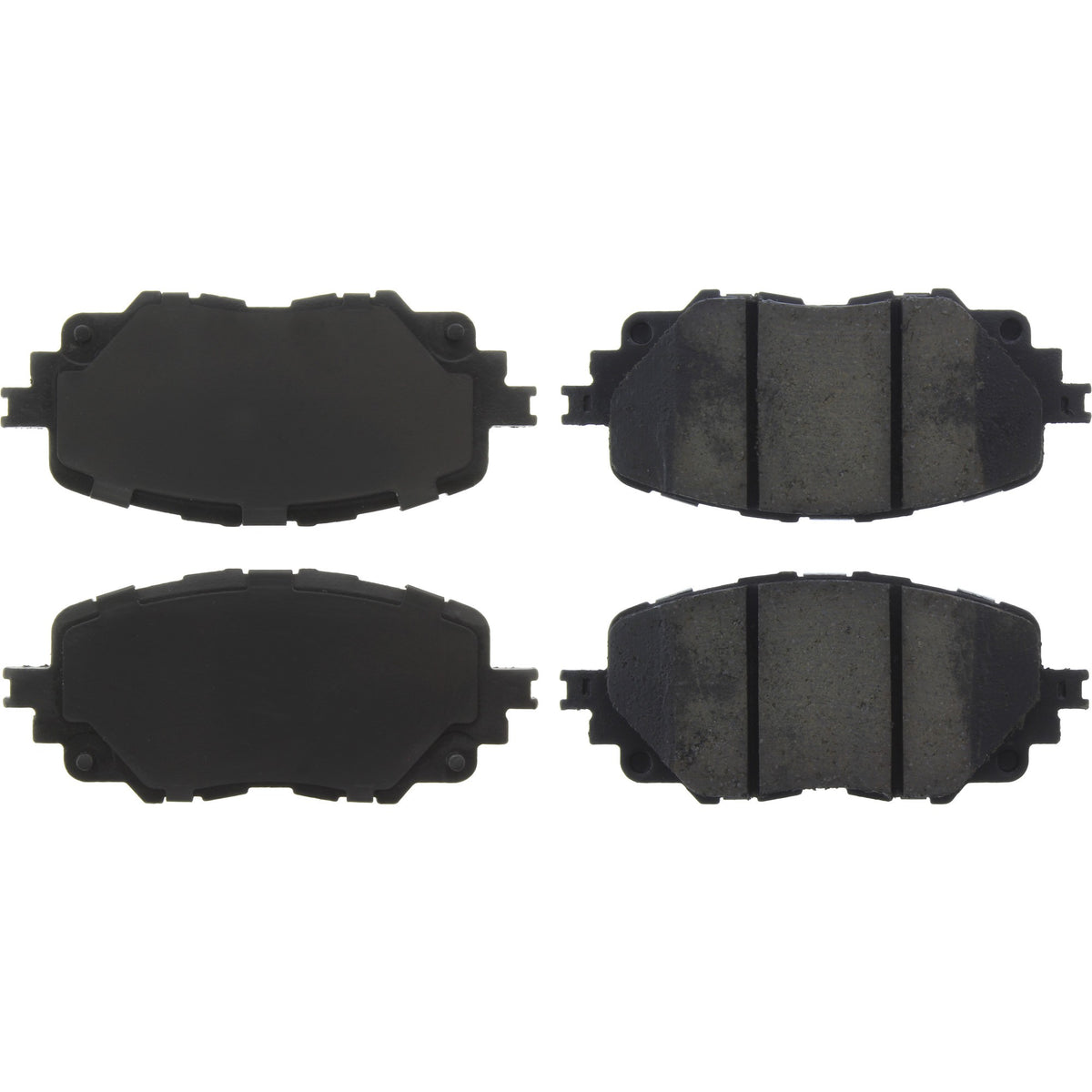 Centric Parts Disc Brake Pad Set Posi Quiet Ceramic with Shims for 2017-2020 Fiat 124 Spider 2020-2016 Mazda MX-5 Miata 105.19030