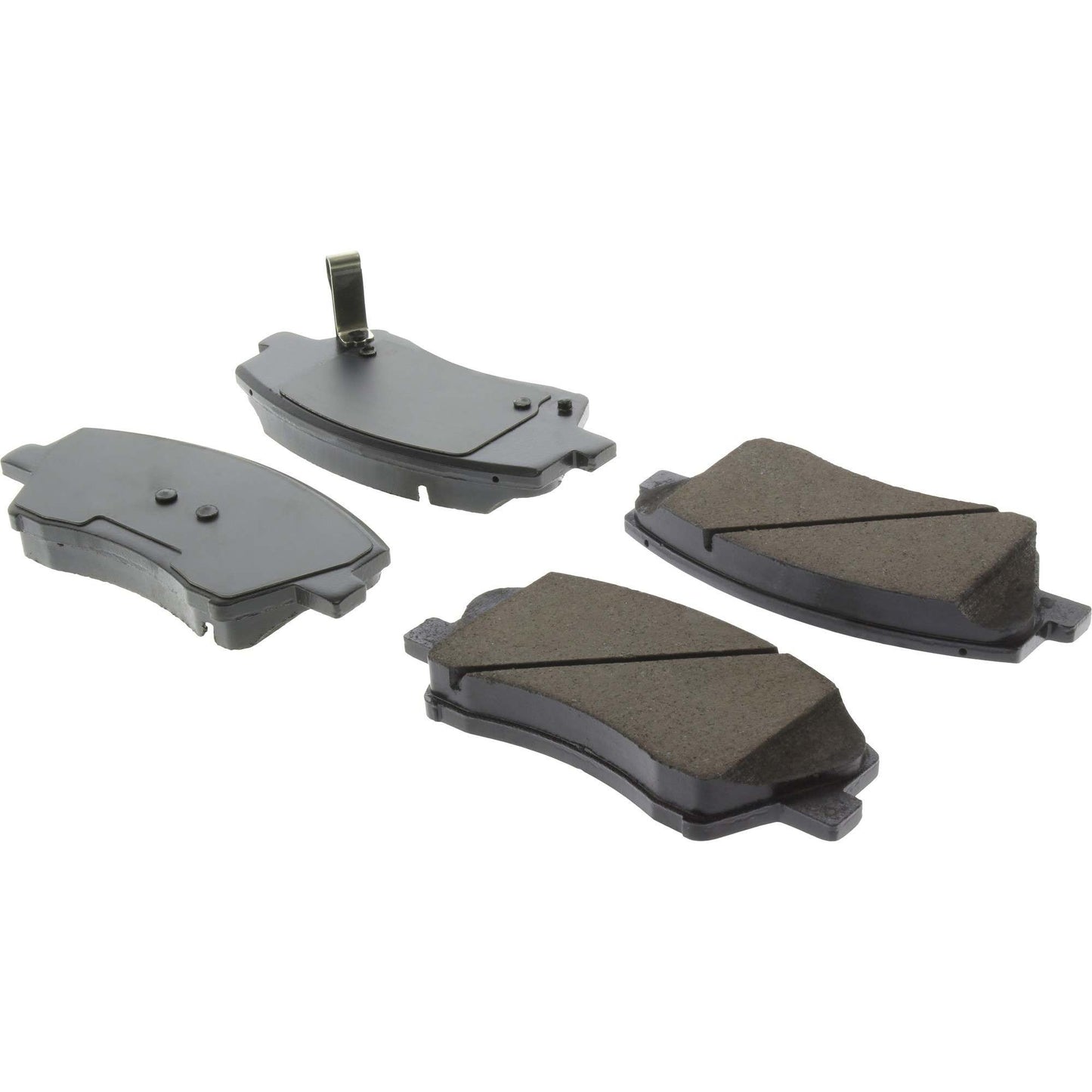 Centric Parts Disc Brake Pad Set Posi Quiet Ceramic with Shims for 2017-2020 Hyundai Elantra Ioniq Kia Niro 105.19120