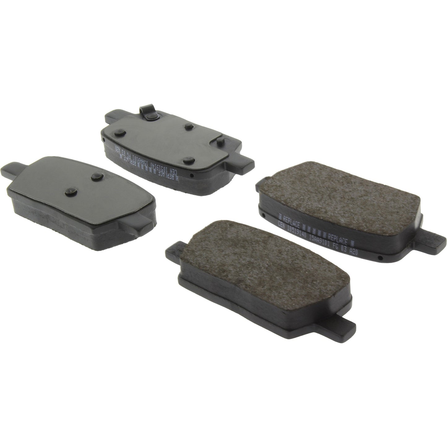 Centric Parts Disc Brake Pad Set Posi Quiet Ceramic with Shims for 2018-2020 Buick Enclave 105.19140