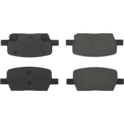 Centric Parts Disc Brake Pad Set Posi Quiet Ceramic with Shims for 2018-2020 Buick Enclave 105.19140