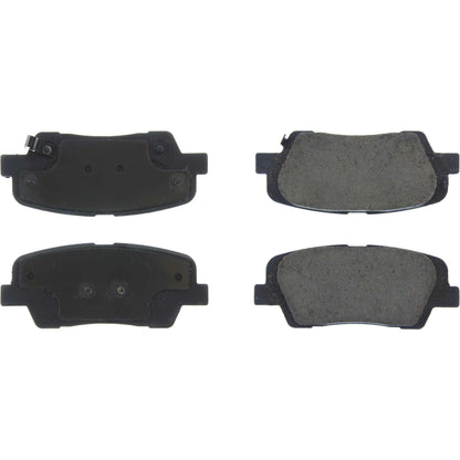Centric Parts Disc Brake Pad Set Posi Quiet Ceramic with Shims for 2017-2019 Hyundai Santa Fe 105.19160