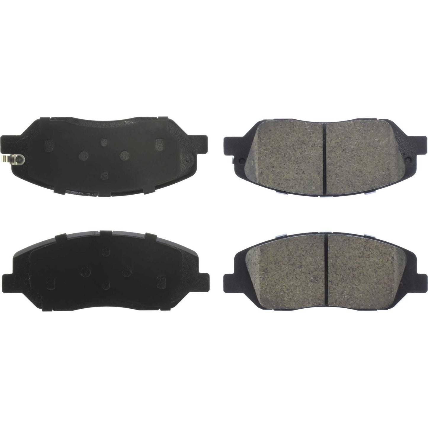 Centric Parts Disc Brake Pad Set Posi Quiet Ceramic with Shims for 2017-2019 Hyundai Santa Fe 105.19170