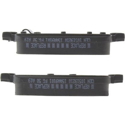 Centric Parts Disc Brake Pad Set Posi Quiet Ceramic with Shims for 2016-2020 Chevrolet Malibu 105.19210