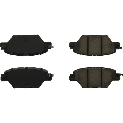 Centric Parts Disc Brake Pad Set Posi Quiet Ceramic with Shims for 2016-2022 Mazda CX-9 105.19340