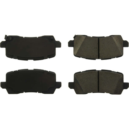 Centric Parts Disc Brake Pad Set Posi Quiet Ceramic with Shims and Hardware for 2017-2020 Acura MDX 2018-2020 Honda Odyssey 105.19540
