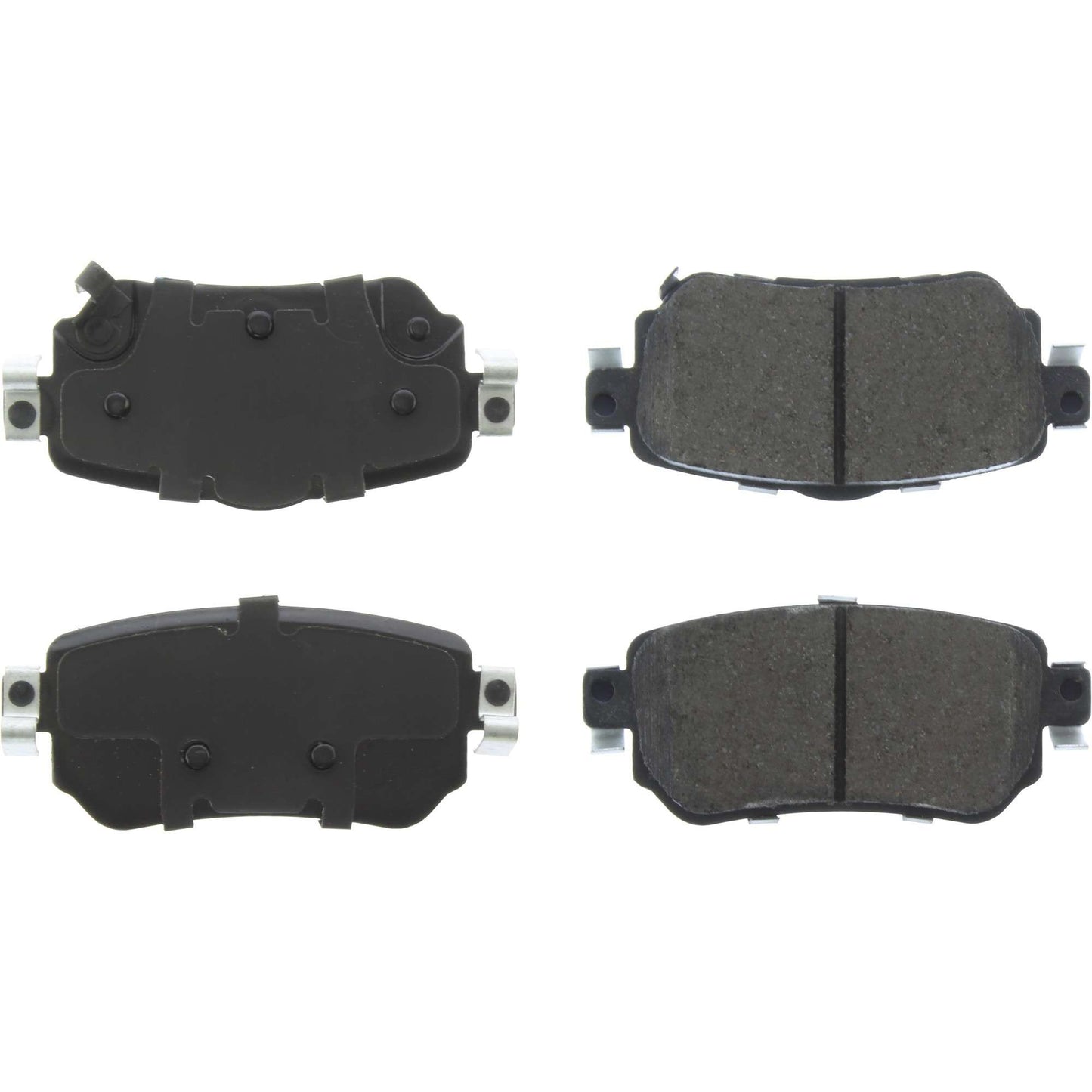 Centric Parts Disc Brake Pad Set Posi Quiet Ceramic with Shims for Nissan LEAF 2018-2022 Rogue 2018-2020 Rogue Sport 2019-2022 105.19650