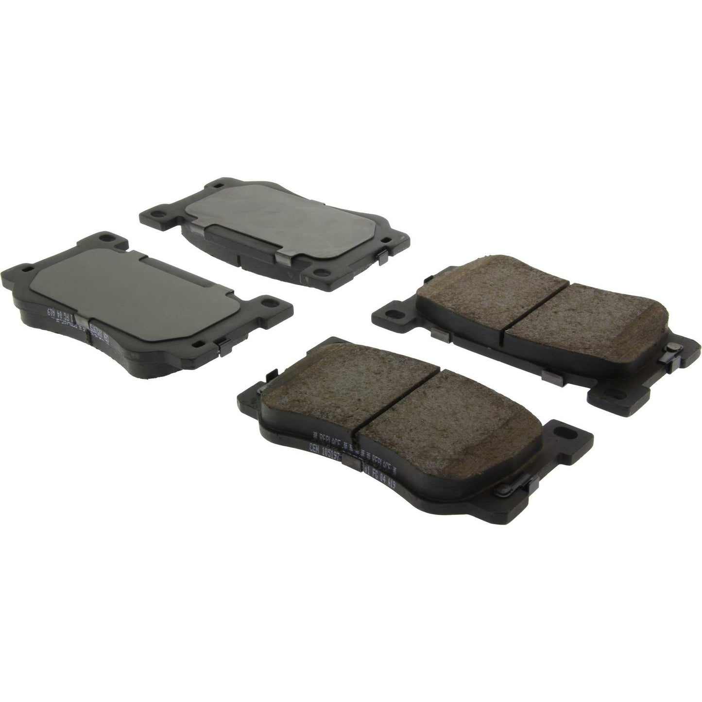 Centric Parts Disc Brake Pad Set Posi Quiet Ceramic with Shims for 2017-2022 Kia K900 2019-2020 105.19750