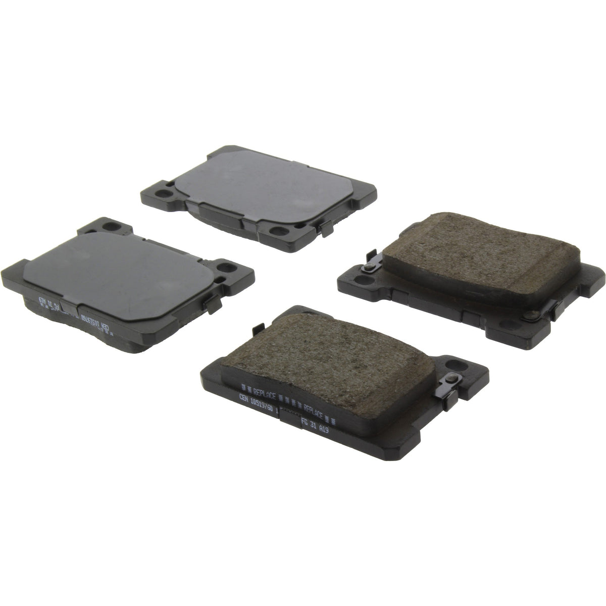 Centric Parts Disc Brake Pad Set Posi Quiet Ceramic with Shims for 2017-2019 Genesis G90 105.19760