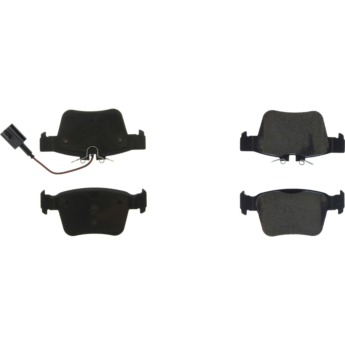 Centric Parts Disc Brake Pad Set Posi Quiet with 100% Shimmed and Scorched for Longest Wear Part 105.19890