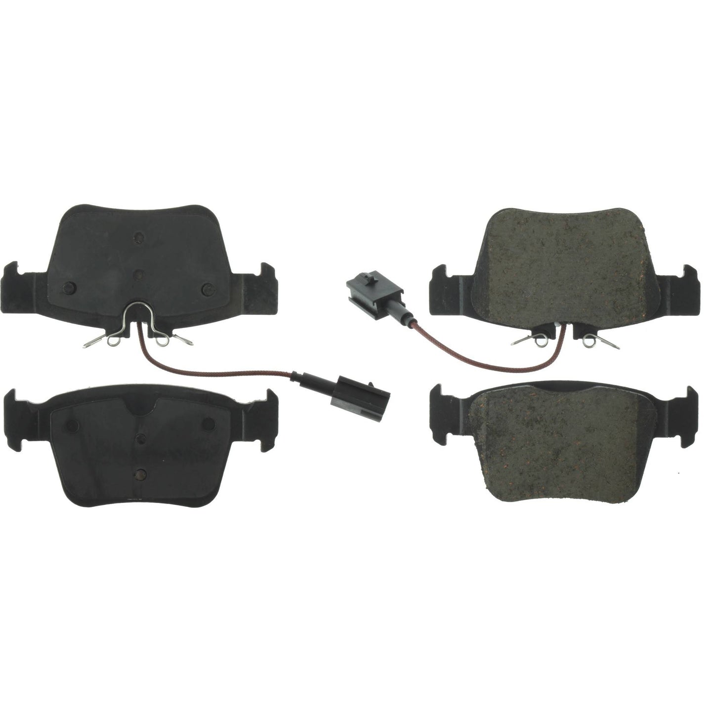 Centric Parts Disc Brake Pad Set Posi Quiet with 100% Shimmed and Scorched 105.19891