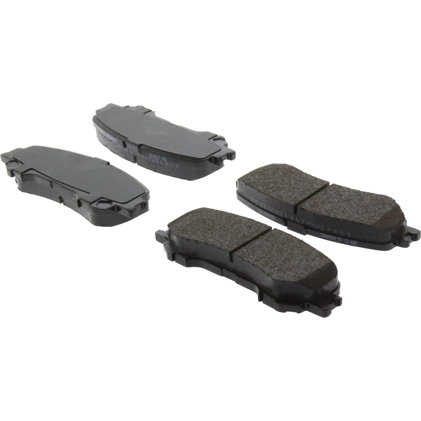 Centric Parts Disc Brake Pad Set Posi Quiet Ceramic with Shims for 2017-2023 Nissan Titan 105.20320