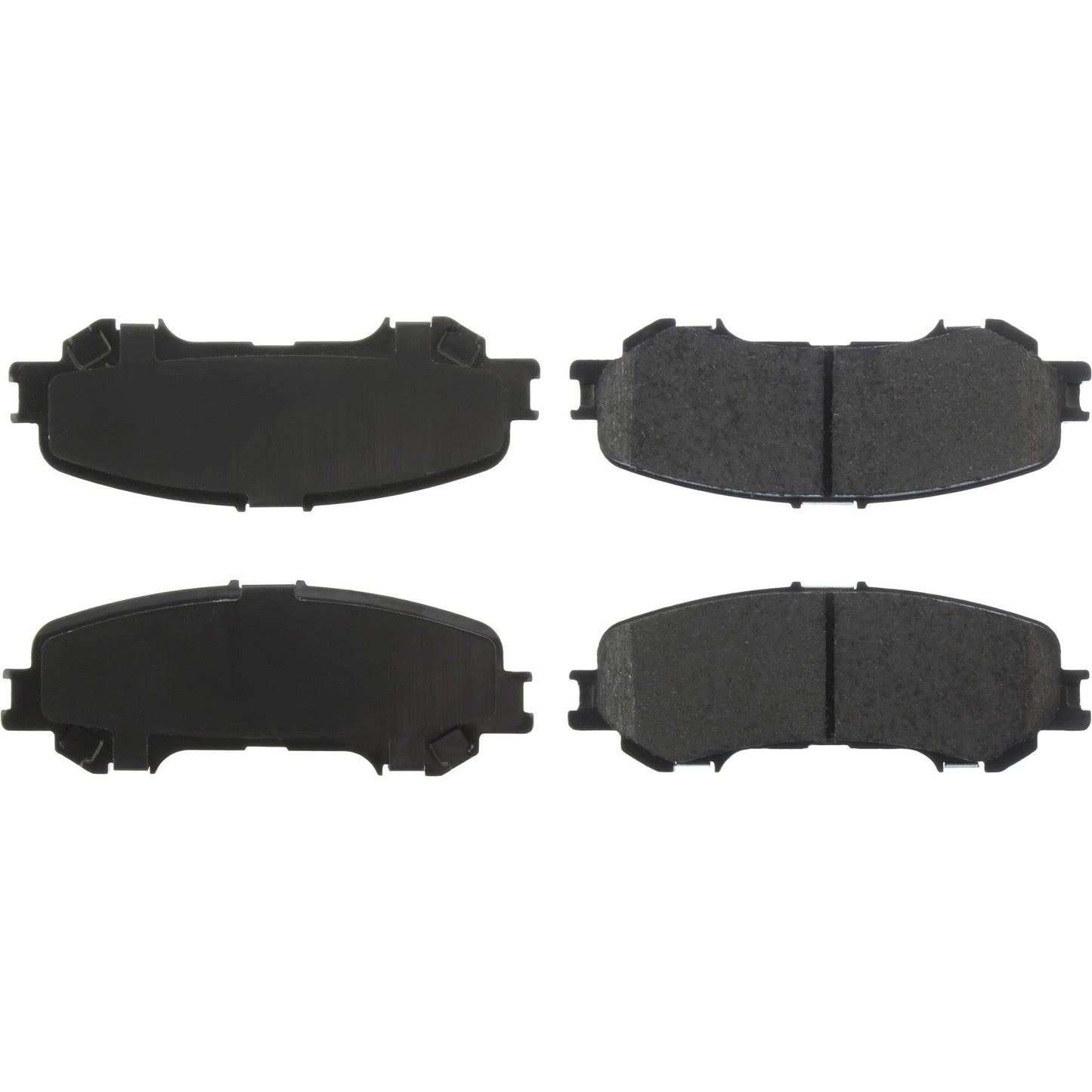 Centric Parts Disc Brake Pad Set Posi Quiet Ceramic with Shims for 2017-2023 Nissan Titan 105.20320