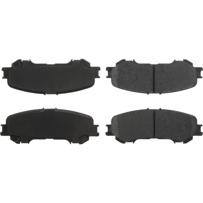 Centric Parts Disc Brake Pad Set Posi Quiet Ceramic with Shims for 2017-2023 Nissan Titan 105.20320