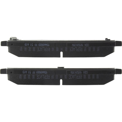 Centric Parts Disc Brake Pad Set Posi Quiet Ceramic with Shims for 2018-2022 Hyundai Elantra GT Kona Kia Forte Forte5 Seltos 105.20350