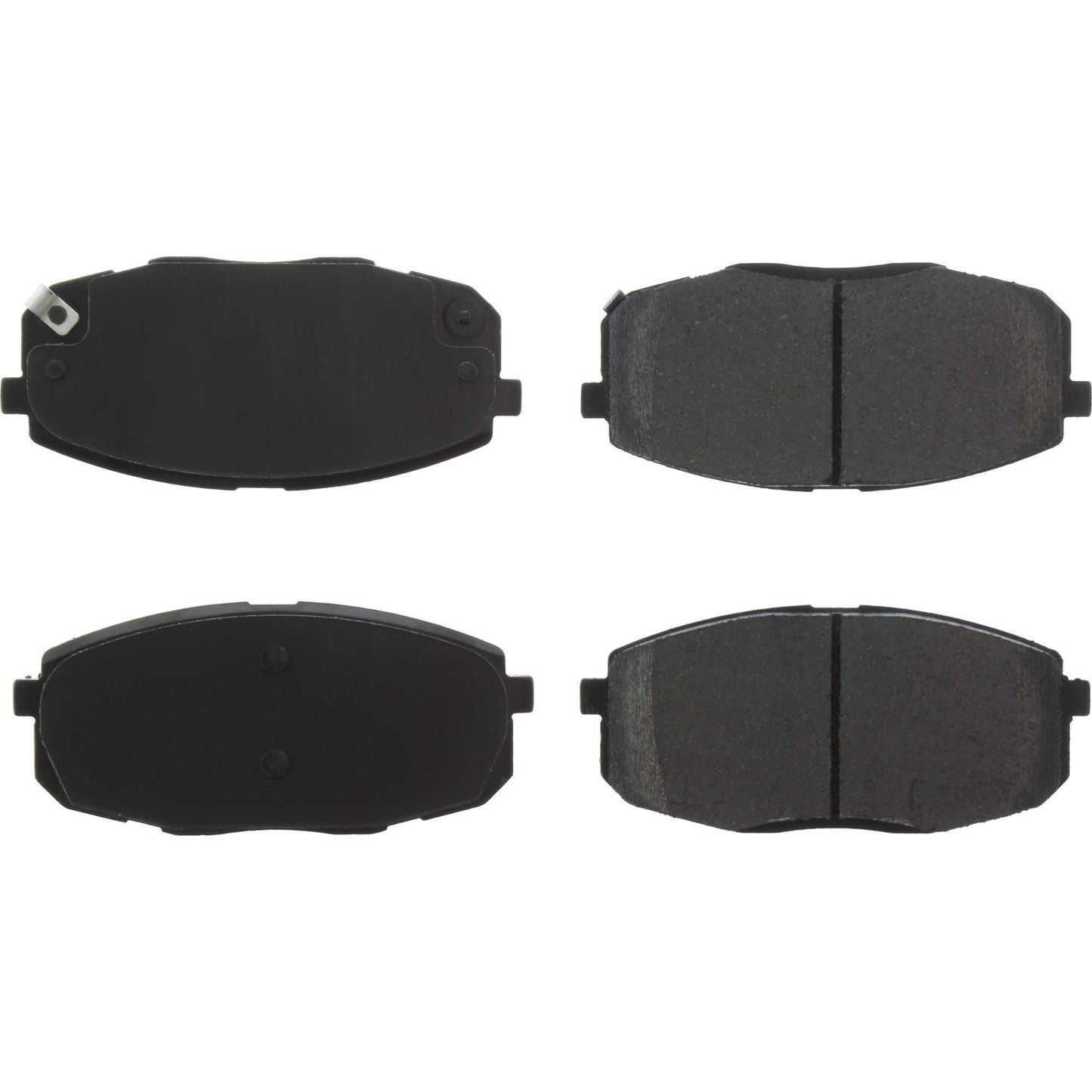 Centric Parts Disc Brake Pad Set Posi Quiet Ceramic with Shims for 2018-2022 Hyundai Elantra GT Kona Kia Forte Forte5 Seltos 105.20350
