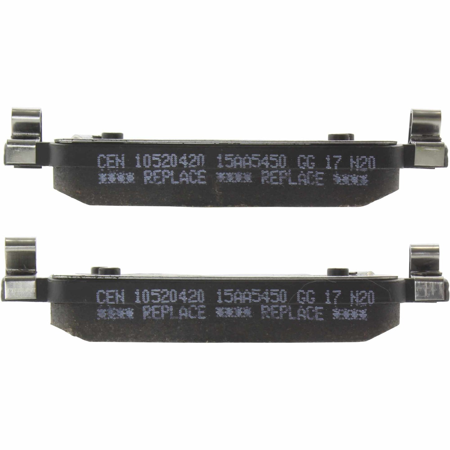 Centric Parts Disc Brake Pad Set Posi Quiet Ceramic with Shims for 2017-2018 Mazda 3 2017-2018 3 Sport 2019-2022 CX-3 105.20420