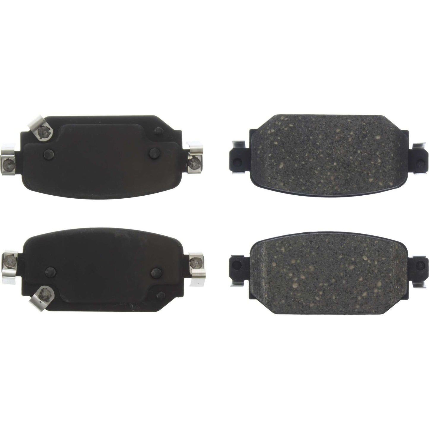 Centric Parts Disc Brake Pad Set Posi Quiet Ceramic with Shims for 2017-2018 Mazda 3 2017-2018 3 Sport 2019-2022 CX-3 105.20420