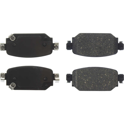Centric Parts Disc Brake Pad Set Posi Quiet Ceramic with Shims for 2017-2018 Mazda 3 2017-2018 3 Sport 2019-2022 CX-3 105.20420