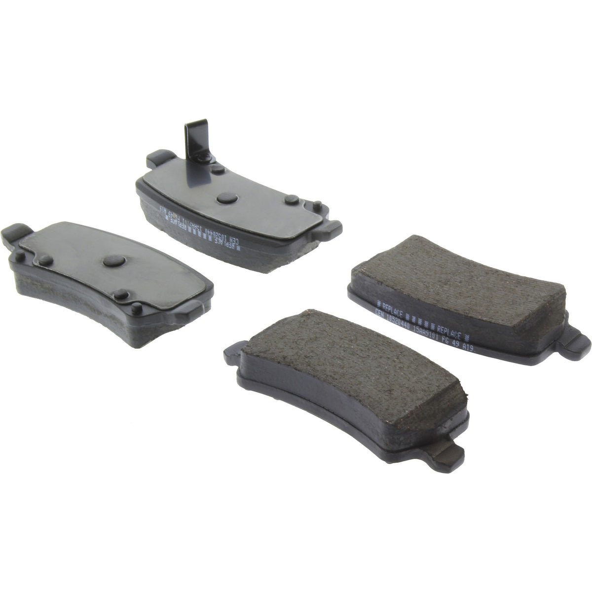 Centric Parts Disc Brake Pad Set Ceramic with Shims for 2017 Hyundai Azera 105.20440