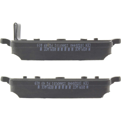 Centric Parts Disc Brake Pad Set Ceramic with Shims for 2017 Hyundai Azera 105.20440